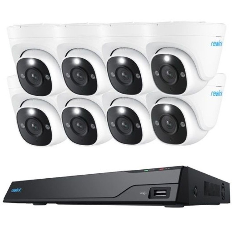 Reolink KIT - NVS16-12MD8 - 16xChNVR+8x12MP Dome+4TB — Buy in Cyprus with Fast Delivery