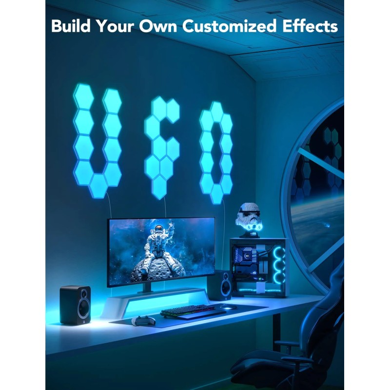 Govee Glide Hexa Light Panels - B6061 - 10pcs — Buy in Cyprus with Fast Delivery