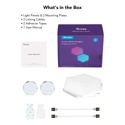 Govee Glide Hexa Light Panels - B6061 - 10pcs — Buy in Cyprus with Fast Delivery