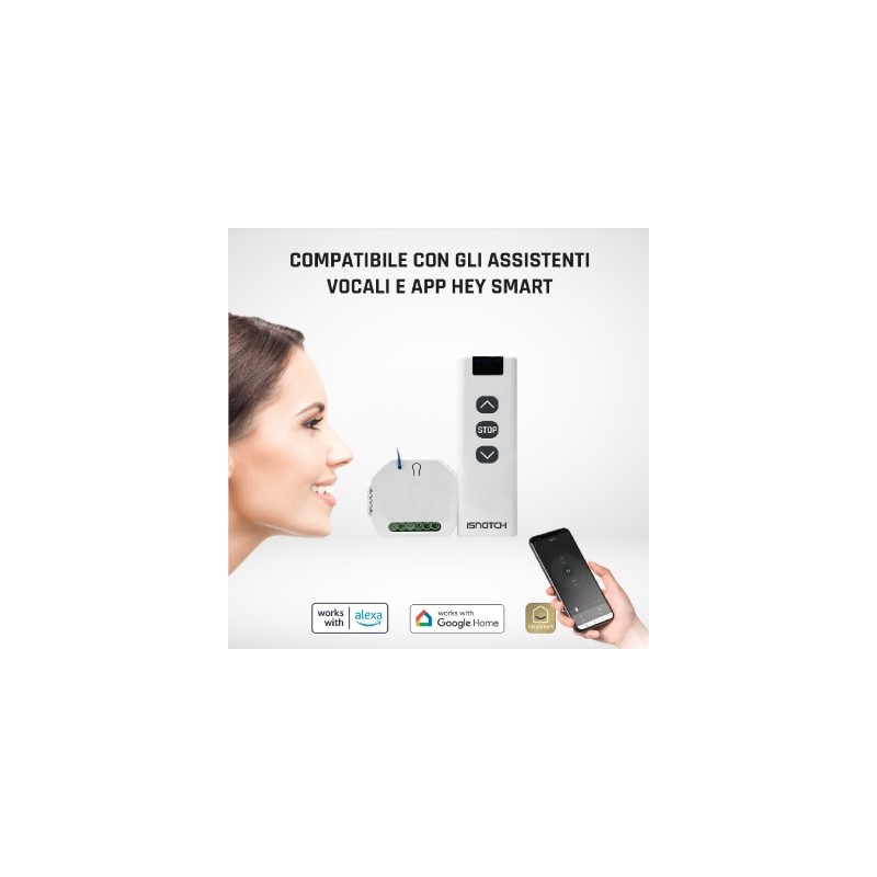 GBC HeyRoll+ Smart WiFi Module Kit - for Roller Shutters with Remote Control — Buy in Cyprus with Fast Delivery