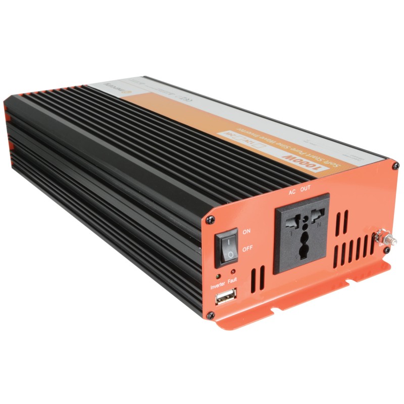 Mercury Inverter - 652.104UK - Pure Sinewave 12VDC 1000W USB — Buy in Cyprus with Fast Delivery