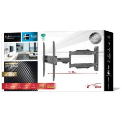 GBC Extra Long TV Wall Mount Two Arms 40x40 40kg 61cm - ELB-2642 - EXTRA — Buy in Cyprus with Fast Delivery