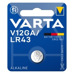 Varta Alkaline Button Battery - V12GA - (LR43) Battery 1pc — Buy in Cyprus with Fast Delivery
