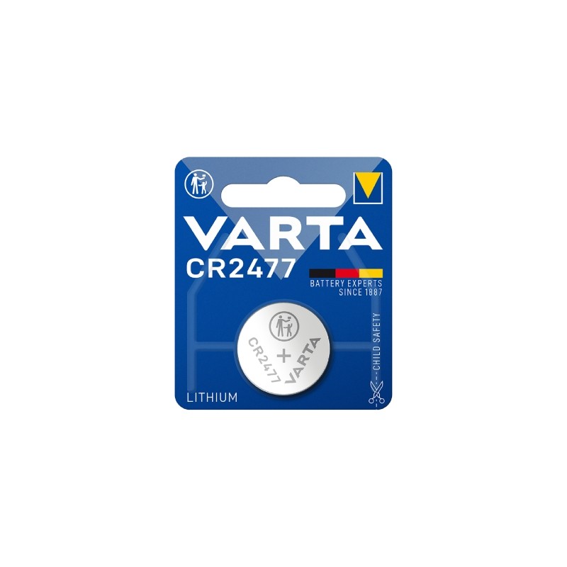 Varta Lithium Battery - CR2477 - 1pc — Buy in Cyprus with Fast Delivery
