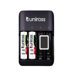 Uniross USB Charger - UCU009 - AA AAA 9V — Buy in Cyprus with Fast Delivery
