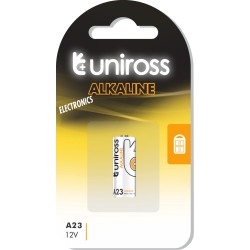 Uniross Alkaline Micro Battery - A23 23AE - Single — Buy in Cyprus with Fast Delivery
