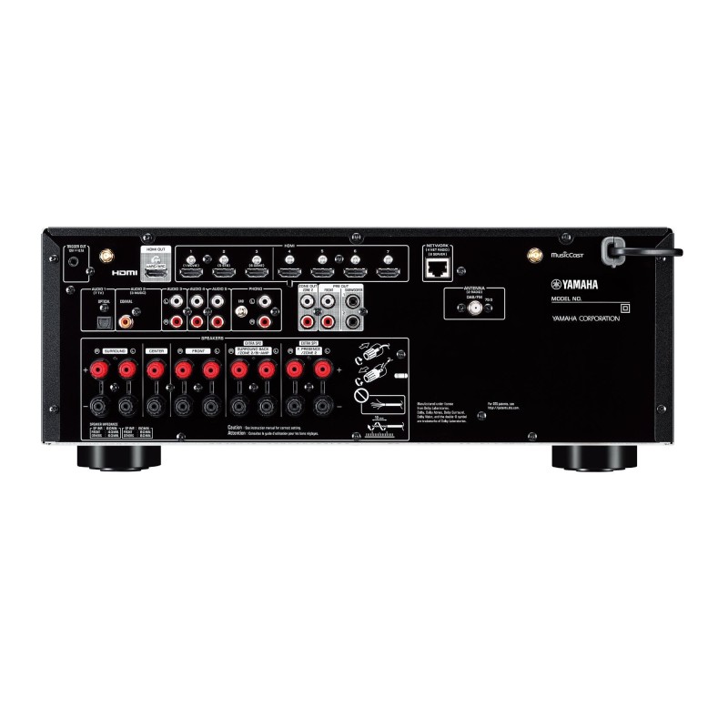 Yamaha - RX-V6A - 7.2 Network Receiver USB BT WIFI FM 8K — Buy in Cyprus with Fast Delivery