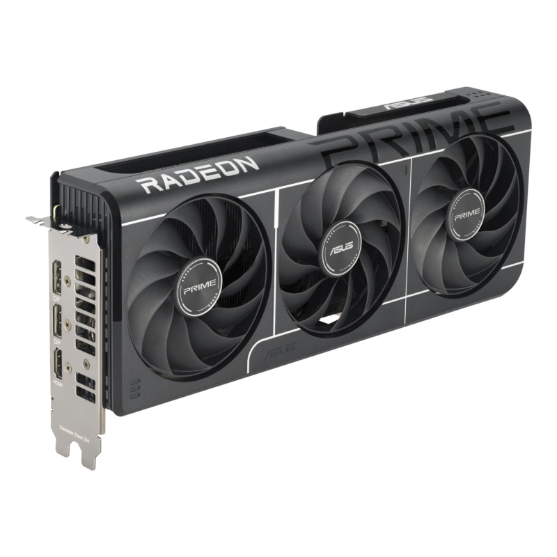 ASUS Prime Radeon RX 9060 XT OC - 8GB, Triple-Fan Axial-tech, 2.5-slot (Compact) — Buy in Cyprus with Fast Delivery