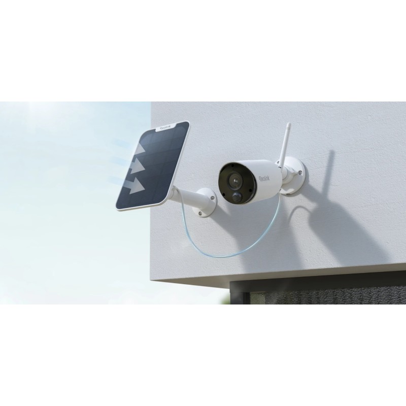 Reolink Hard Bundle 3MP ARGUS Eco - B320 - Outdoor Battery Camera White + 3W Solar Panel — Buy in Cyprus with Fast Delivery