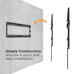 Brateck TV Mount - KL32-44T - 40x40 Tilt 45kg — Buy in Cyprus with Fast Delivery