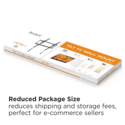 Brateck TV Mount - KL32-44T - 40x40 Tilt 45kg — Buy in Cyprus with Fast Delivery