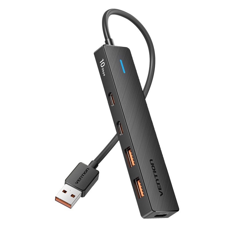 Vention IT HUB - CHSBB - USB-A 2xA 2xC 3.2 Gen2 + USBC Power Port — Buy in Cyprus with Fast Delivery