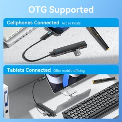 Vention IT HUB - CHSBB - USB-A 2xA 2xC 3.2 Gen2 + USBC Power Port — Buy in Cyprus with Fast Delivery