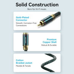 Vention AUDIO Digital Coaxial RCA Cable - BCTGJ - 5.0m — Buy in Cyprus with Fast Delivery