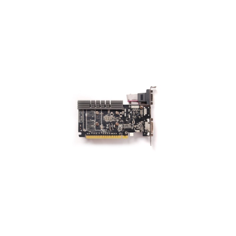 ZOTAC GeForce GT 730 ZONE Edition - 4GB GDDR3, 902 MHz, Passive Cooling, Low-Profile (Black/Grey/Silver)