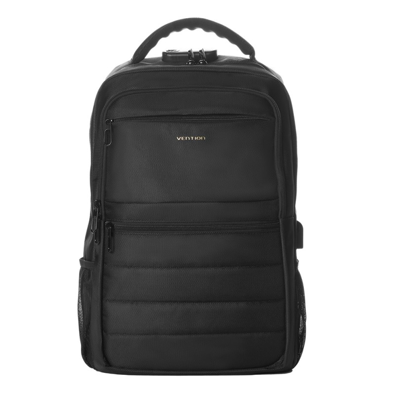 Vention Backpack - KRKB0 - 15.6'' Water-Repellent USB Charge & Lock Black — Buy in Cyprus with Fast Delivery