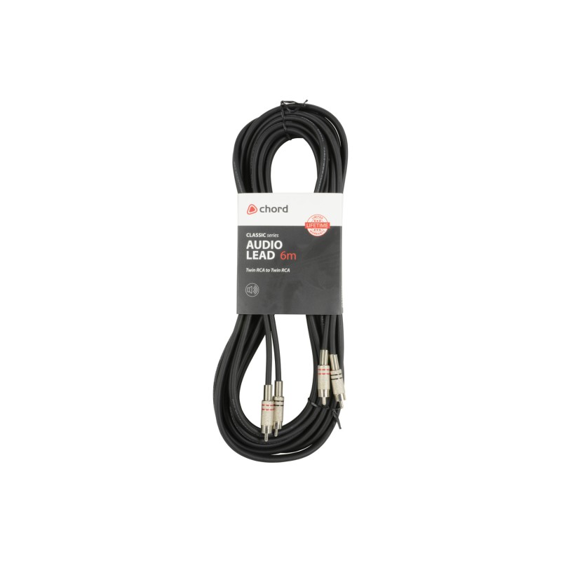 Chord Classic - 190.055UK - 2RCA-2RCA 6.0m — Buy in Cyprus with Fast Delivery