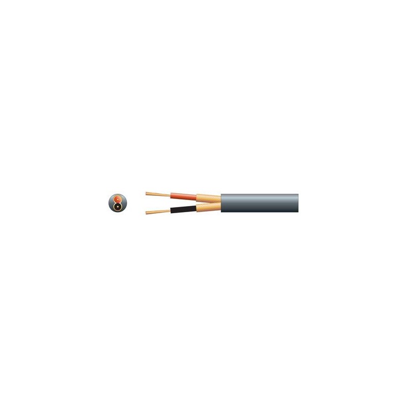 Mercury Microphone Cable - 803.680UK - 2 Core OFC Black 100m — Buy in Cyprus with Fast Delivery