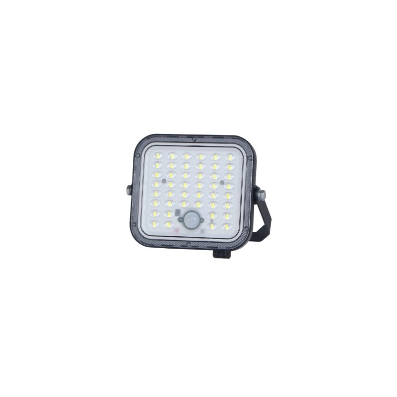 GBC ON LED Dimmable Solar Floodlight - with Panel, Remote Control & PIR - 1400 Lumens — Buy in Cyprus with Fast Delivery