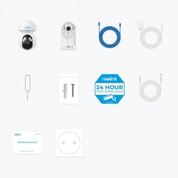 Reolink WIFI Outdoor PTZ Camera 4K 3x Optical Zoom E1 Outdoor Pro - E560 - WIFI Outdoor PTZ Camera 4K 3x Optical Zoom