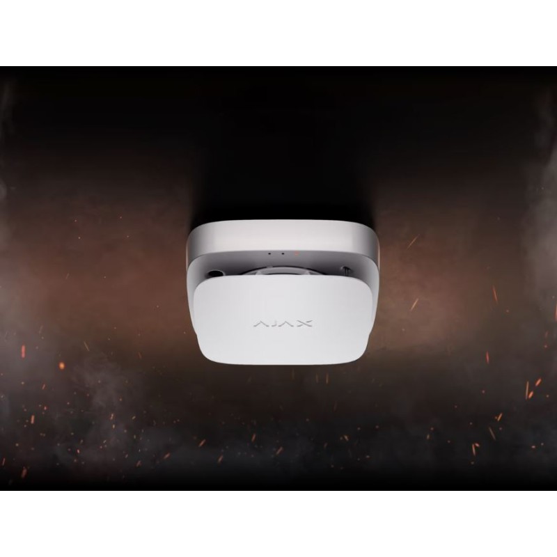 AJAX Sensor - FireProtect 2 - RB White (Heat Smoke CO) — Buy in Cyprus with Fast Delivery