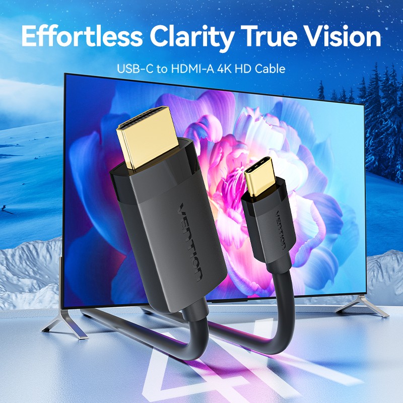 Vention Converter USB-C to HDMI Cable 4K60Hz 1.5m - CRIBG -  — Buy in Cyprus with Fast Delivery