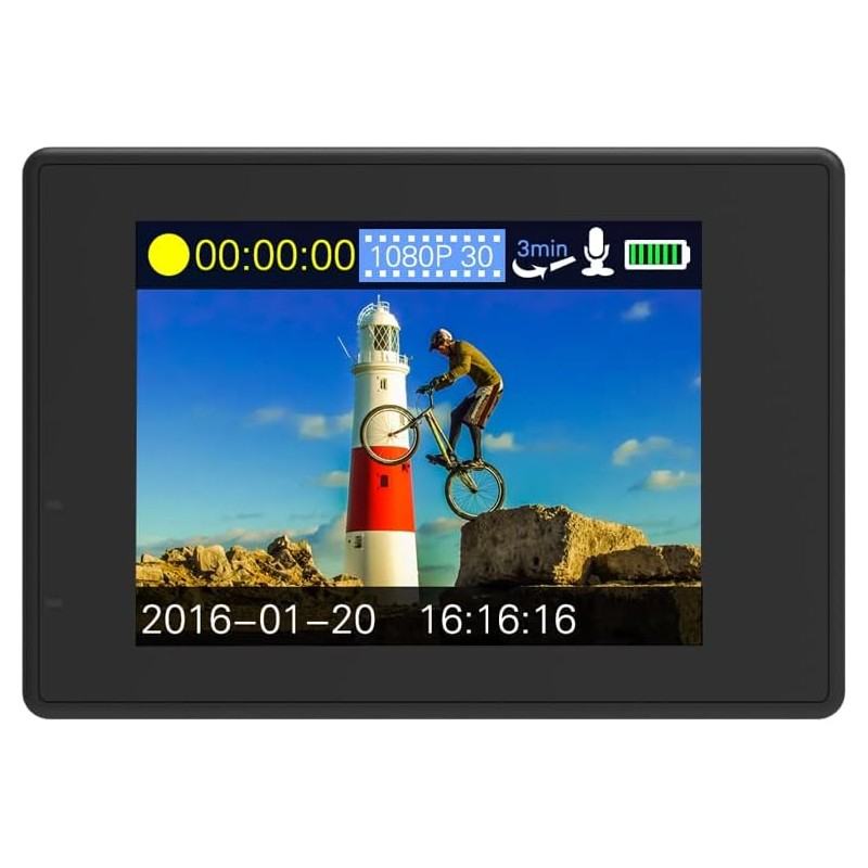 SJCAM Action Camera - SJ4000WiFi - 4K30FPS 12MP — Buy in Cyprus with Fast Delivery