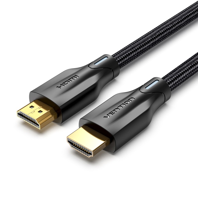 Vention HDMI Cable - AAUBG - 2.1 8K Braided 1.5m — Buy in Cyprus with Fast Delivery
