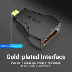 Vention HDMI Adaptor - AITB0 - Female to Micro HDMI Male — Buy in Cyprus with Fast Delivery