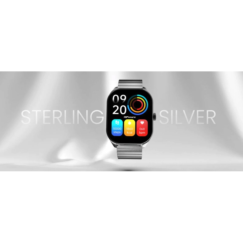 HiFuture SmartWatch - APEX - Silver — Buy in Cyprus with Fast Delivery