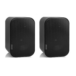 Artsound 2-way Onwall Speakers 100W Black (pair) - UNI40B - 2-way Onwall Speakers 100W Black (pair)