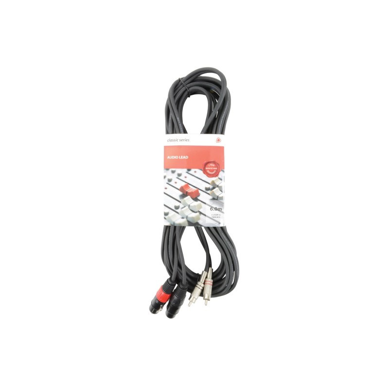 Chord Classic 2 - 190.064UK - XLRF-2RCA 6.0m — Buy in Cyprus with Fast Delivery