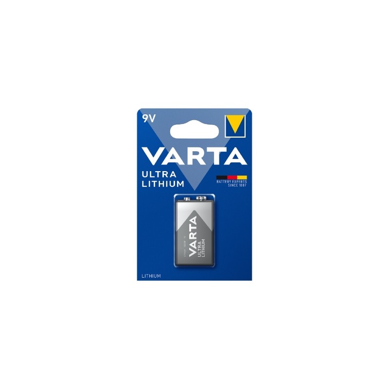 Varta Lithium Battery - 9V — Buy in Cyprus with Fast Delivery