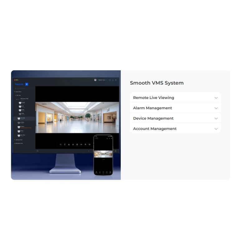 Reolink PRO IP POE Dual Illumination 12.0MP Bullet - RP-PCB12M - 2.8mm SED — Buy in Cyprus with Fast Delivery