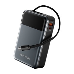 Vention Powerbank - FHYB0 - Powerbank 20000mAh 65W Built-in USB-C — Buy in Cyprus with Fast Delivery