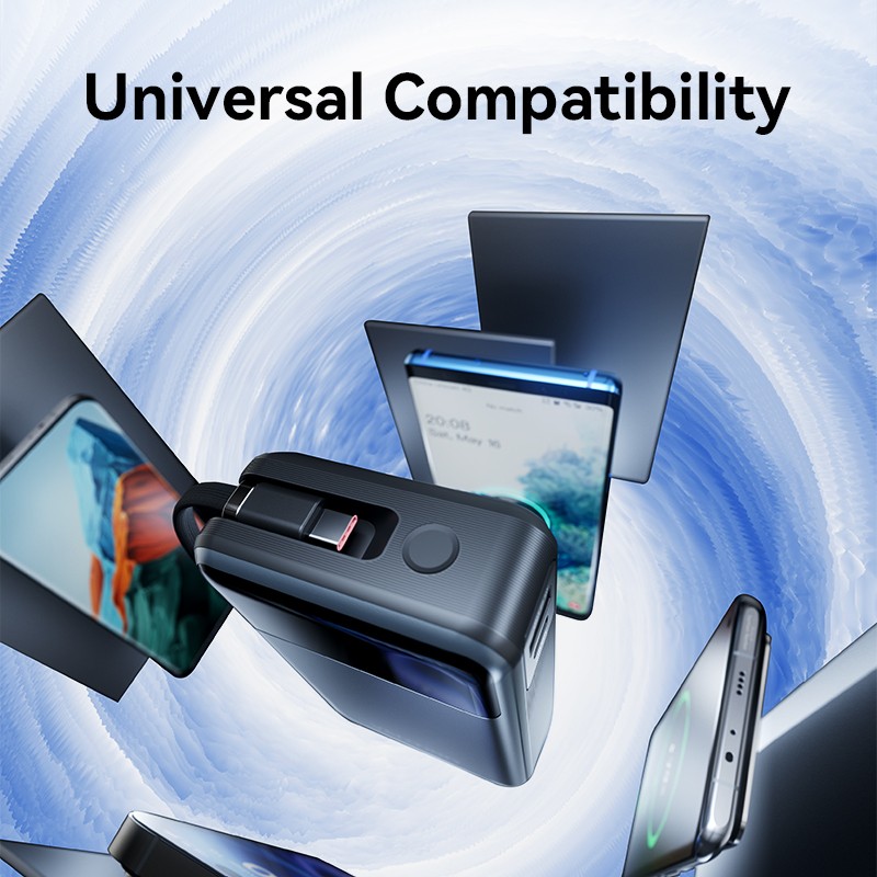 Vention Powerbank - FHYB0 - Powerbank 20000mAh 65W Built-in USB-C — Buy in Cyprus with Fast Delivery