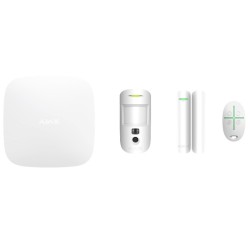 AJAX TCP-IP GSM Alarm - Hub2 - White Starter Kit — Buy in Cyprus with Fast Delivery