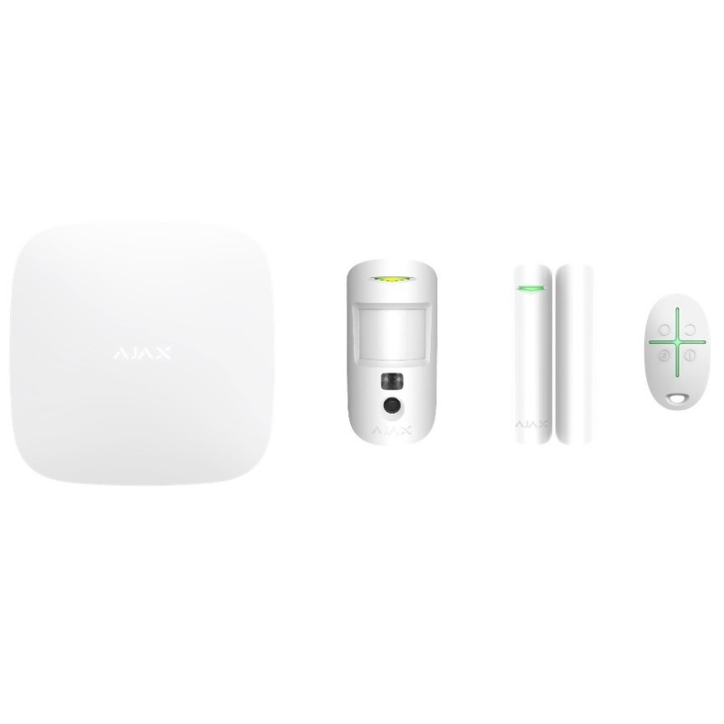 AJAX TCP-IP GSM Alarm - Hub2 - White Starter Kit — Buy in Cyprus with Fast Delivery
