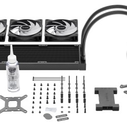Be Quiet! Light Loop 360mm AIO Liquid CPU Cooler - BW022 - Black, 3x120mm ARGB PWM Fans, Ultra-Quiet