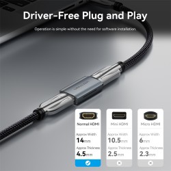 Vention HDMI Repeater for Signal Amplification - AIWH0 - 4K60Hz — Buy in Cyprus with Fast Delivery