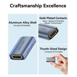 Vention HDMI Repeater for Signal Amplification - AIWH0 - 4K60Hz — Buy in Cyprus with Fast Delivery