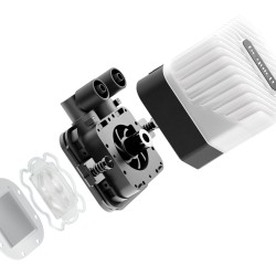 Be Quiet! Light Loop 360mm AIO Liquid CPU Cooler - BW022 - Black, 3x120mm ARGB PWM Fans, Ultra-Quiet