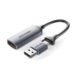 Vention Converter USB-C to HDMI Video Capture Card - ACWHA - USB-C to HDMI Video Capture Card
