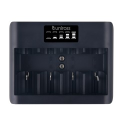 Uniross Fast 2hr USB Charger for AA AAA C D 9V - UCU008 - Fast 2hr USB Charger for AA AAA C D 9V