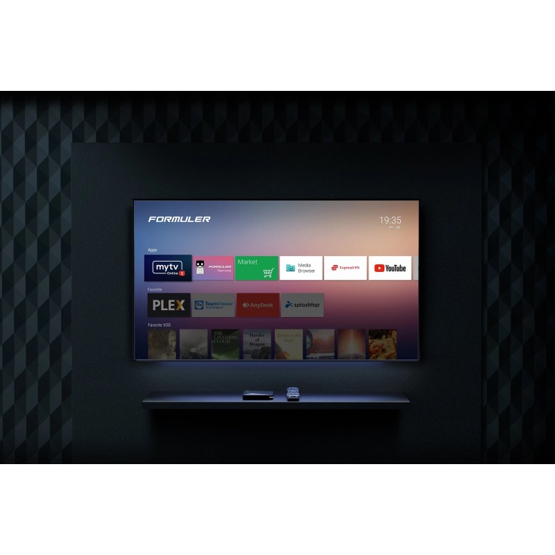 Formuler TV Box - Z11 Pro Max - BT Android 11 TV Box 4K 4G 32GB with BT Voice Remote Control