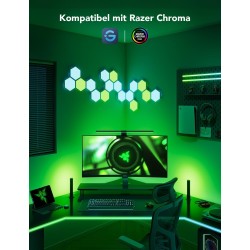 Govee Monitor Back Light Strip & 2x Light Bars Gaming Set - H6608 - Monitor Back Light Strip & 2x Light Bars Gaming Set