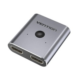 Vention HDMI Switch - AFUH0 - 2-Port 4K 2.0 Bi-Directional Metal — Buy in Cyprus with Fast Delivery