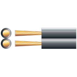 Mercury Cu CCA Speaker Cable - 801.699UK - 2.5mm Black 100m — Buy in Cyprus with Fast Delivery