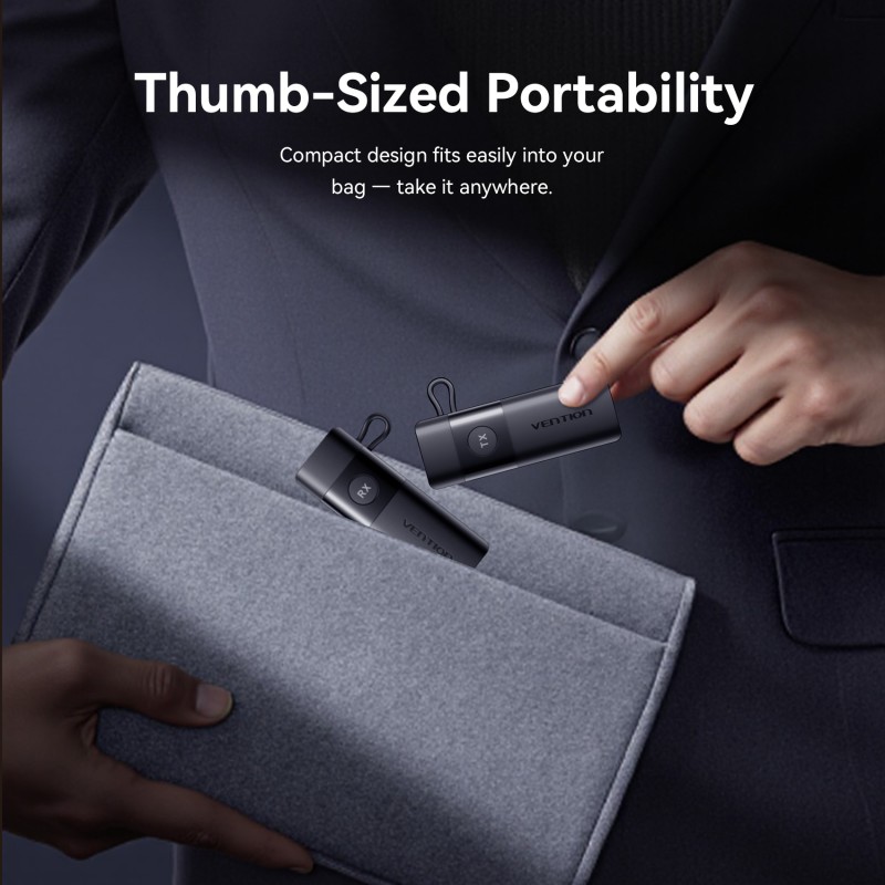 Vention HDMI Wireless Transmitter and Receiver - ADKB0 - HDMI Wireless Transmitter and Receiver Black