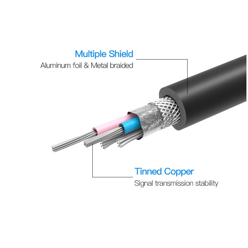 Vention AUDIO XLR M-F Cable 15.0m - BBFBN - Vention AUDIO XLR M-F Cable 15.0m — Buy in Cyprus with Fast Delivery